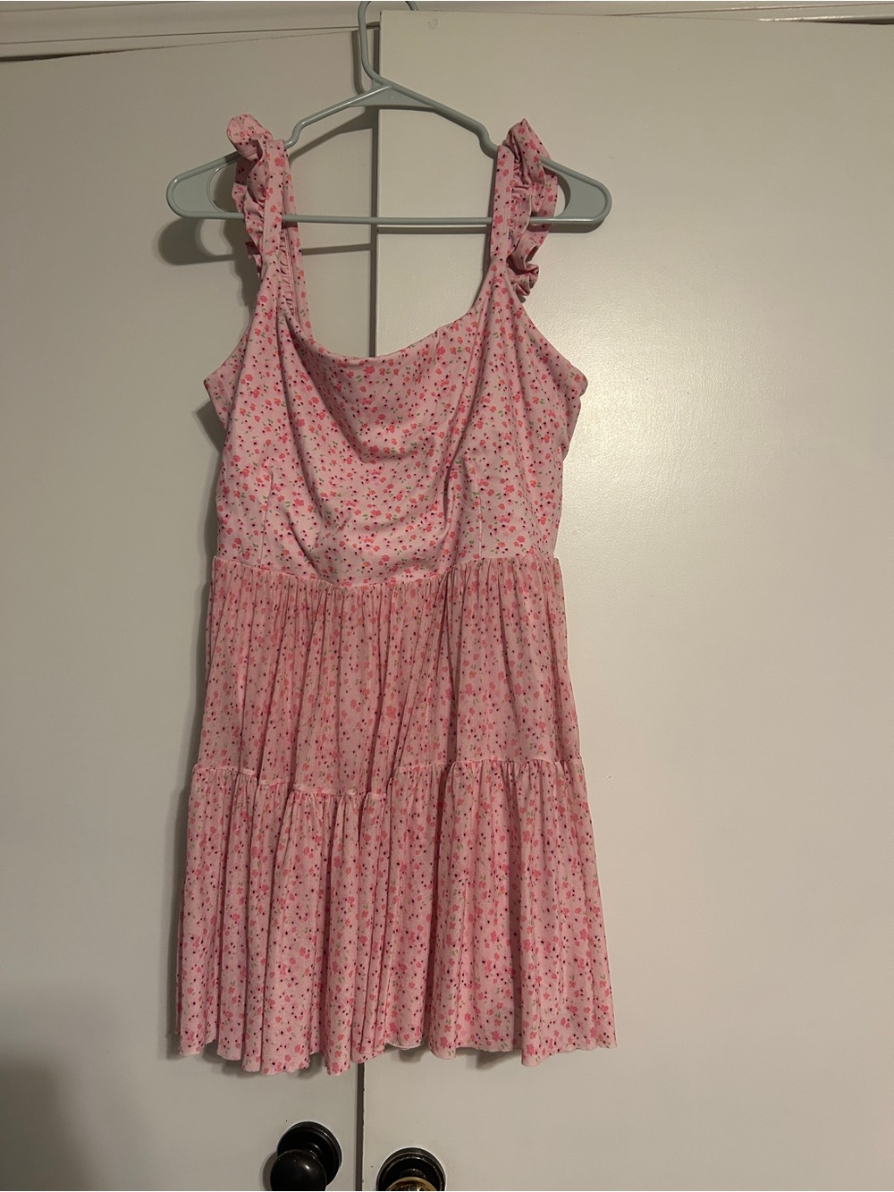 Blogilates Pink Floral One-Piece Workout Dress